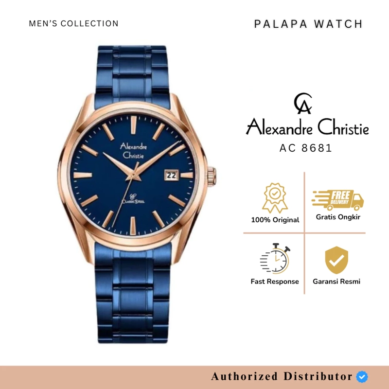 Jam Tangan Pria Alexandre Christie AC 8681