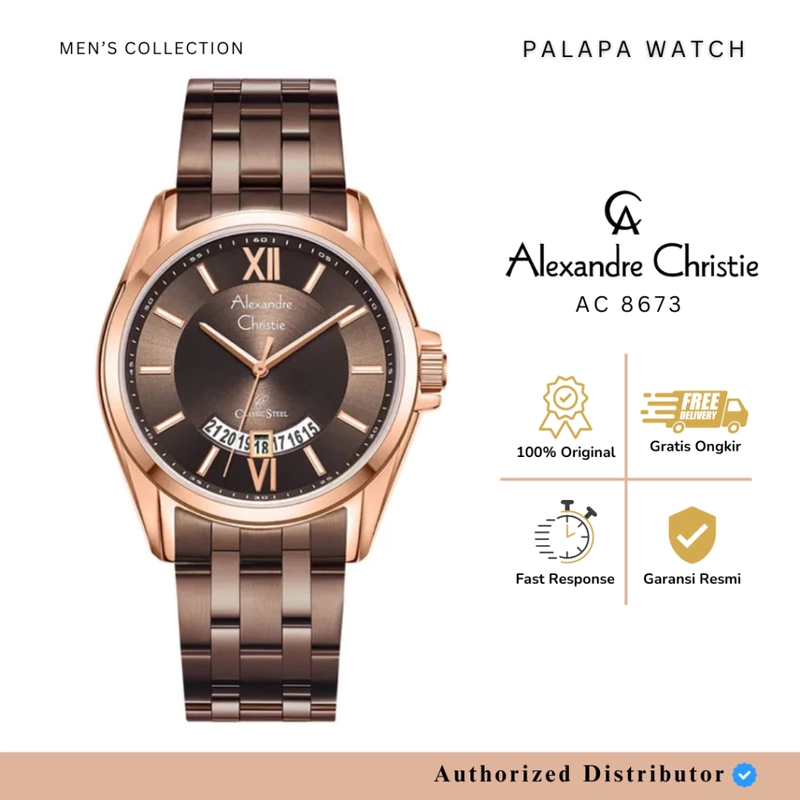 Jam Tangan Pria Alexandre Christie AC 8673